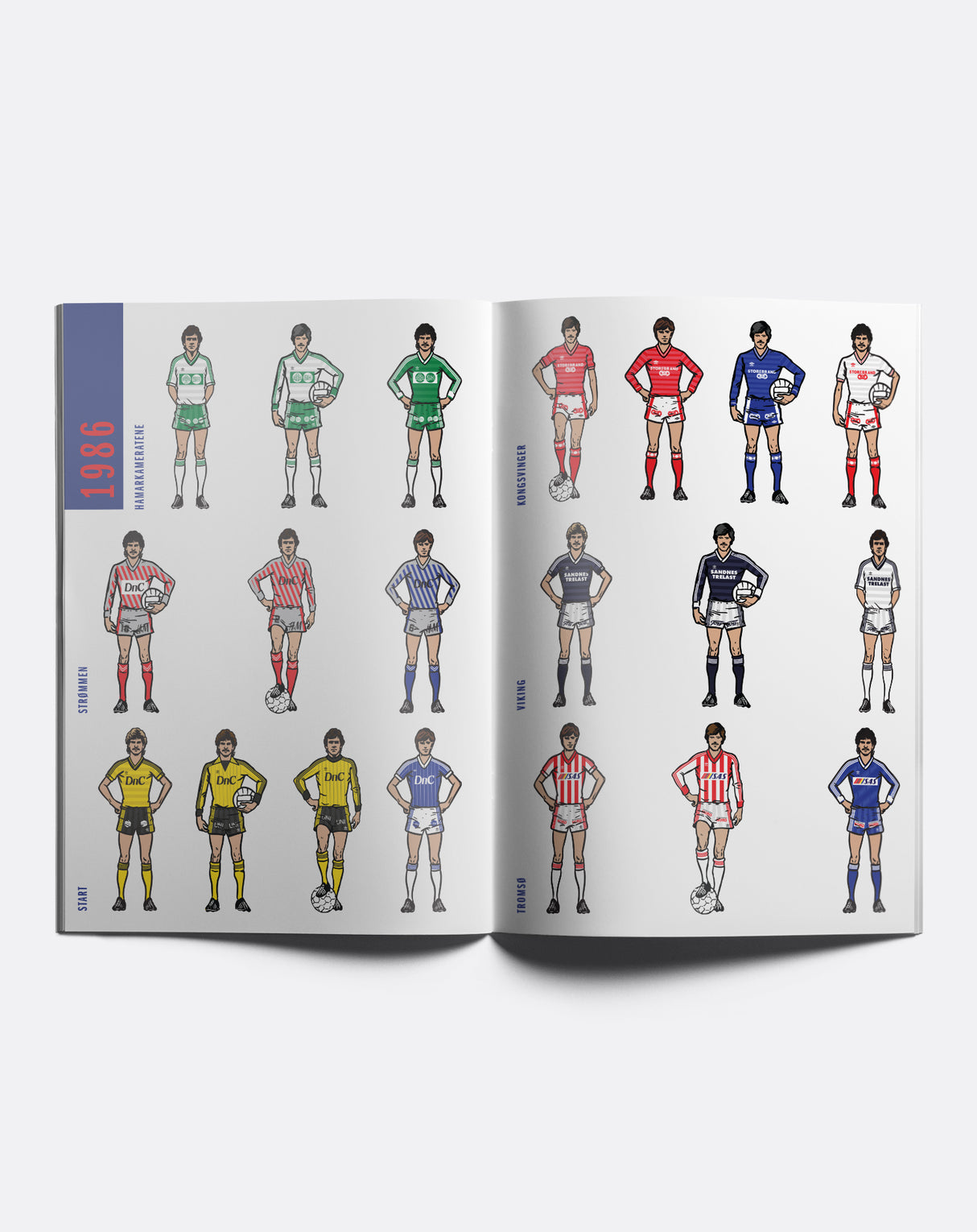The Norwegian 1. Divisjon 1980-1990: An Illustrated History by Peter O'Toole