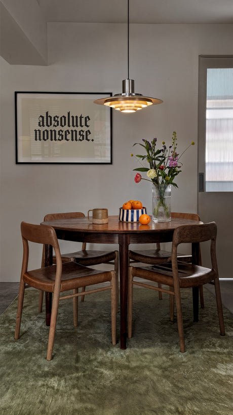 Absolute Nonsense – Gothic Typography Print