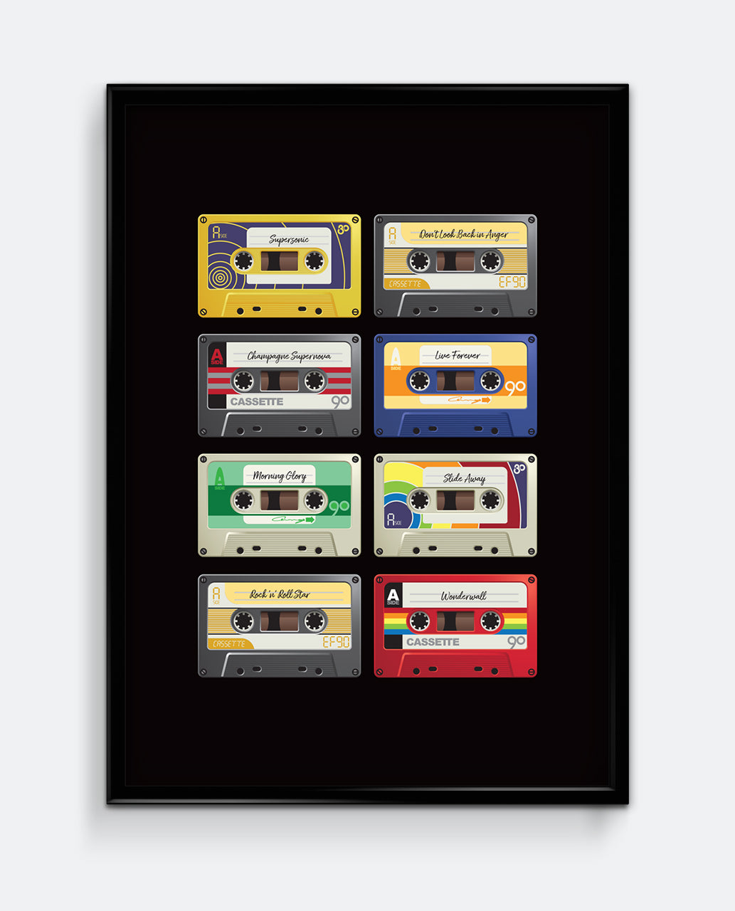 Personalised Cassette Tapes Print #1