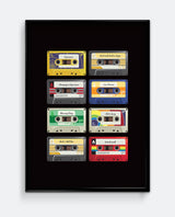 Personalised Cassette Tapes Print #1