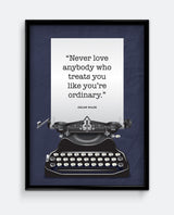 Wilde Quote Print