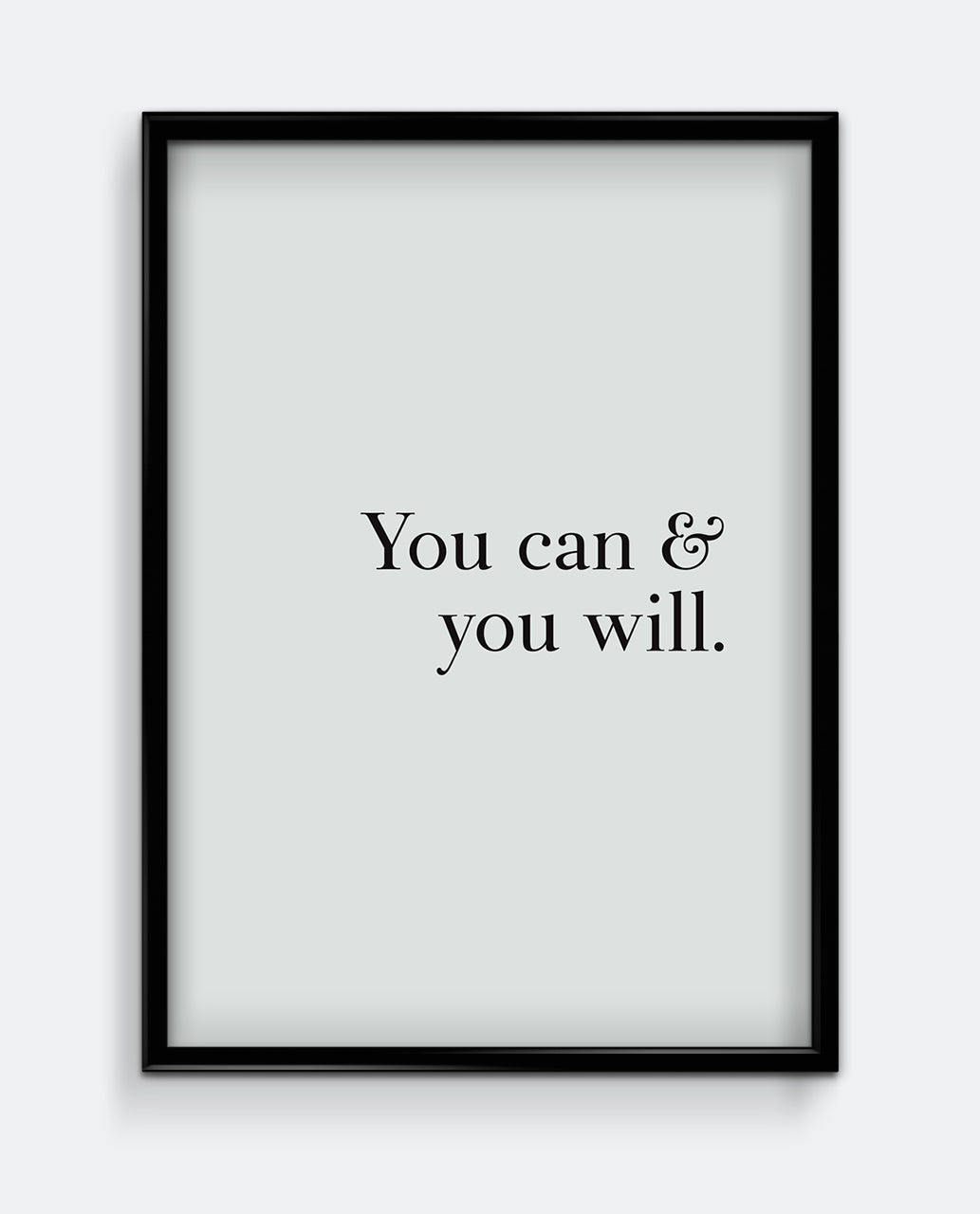 You can & you will.