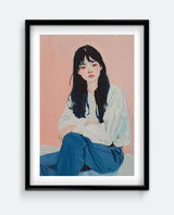 Modern Muse Contemporary Portrait Art Print