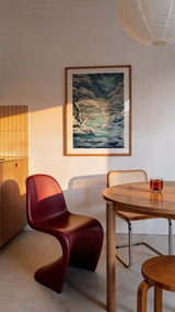 Snowy Forest Stream Japanese-Inspired Wall Art