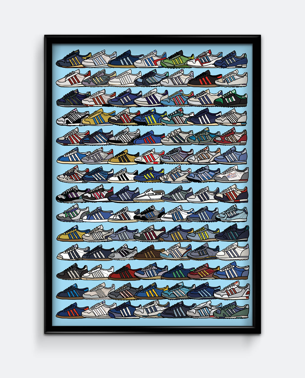 Quote Trainers Print