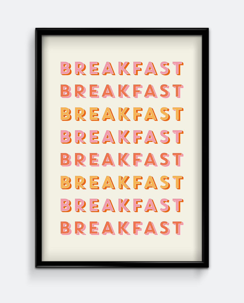 Breakfast Art Print