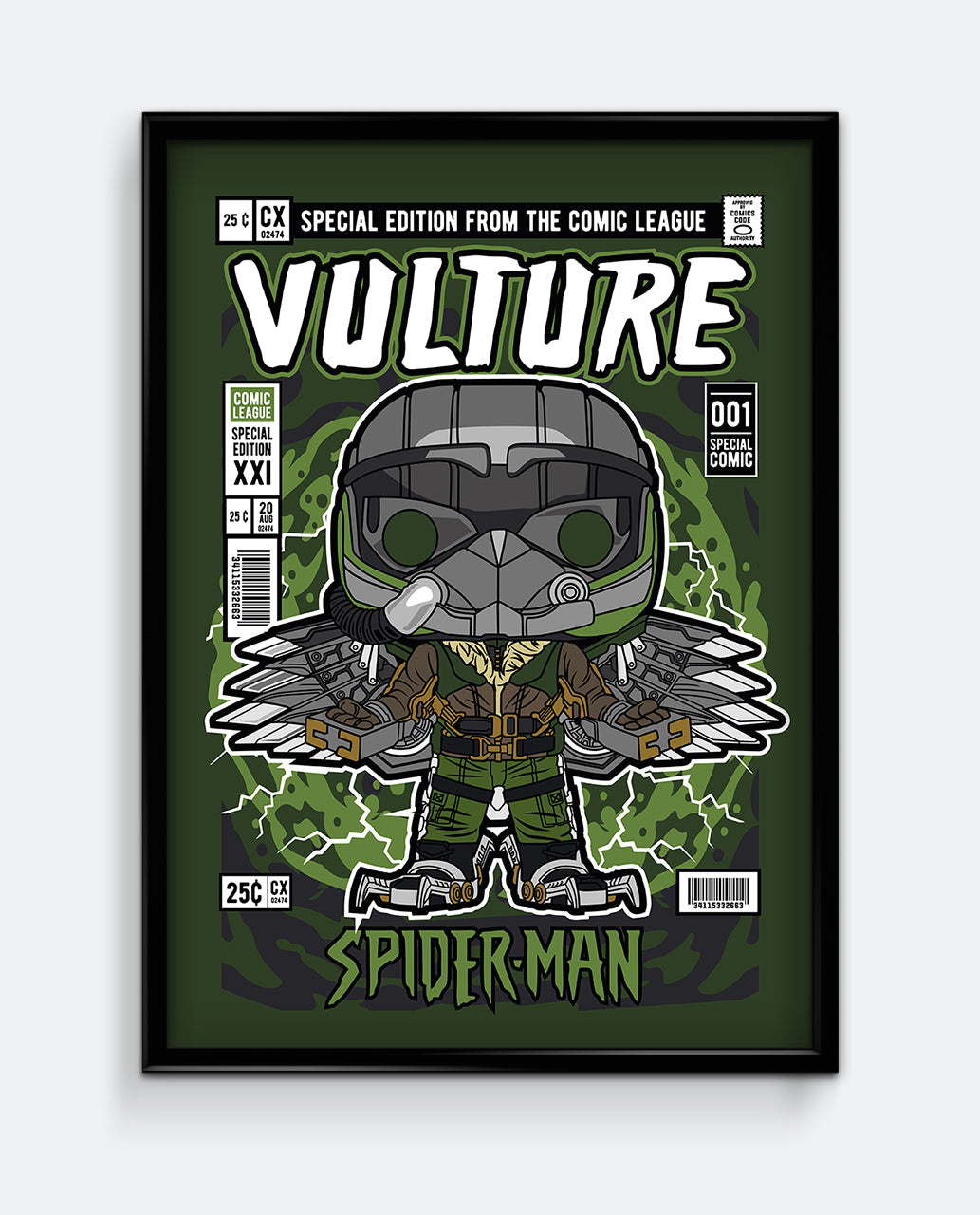 The Vulture Inspired Comic Cover