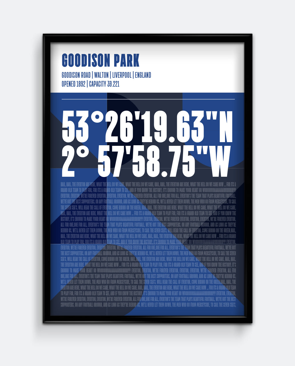 Goodison Park Stadium Print