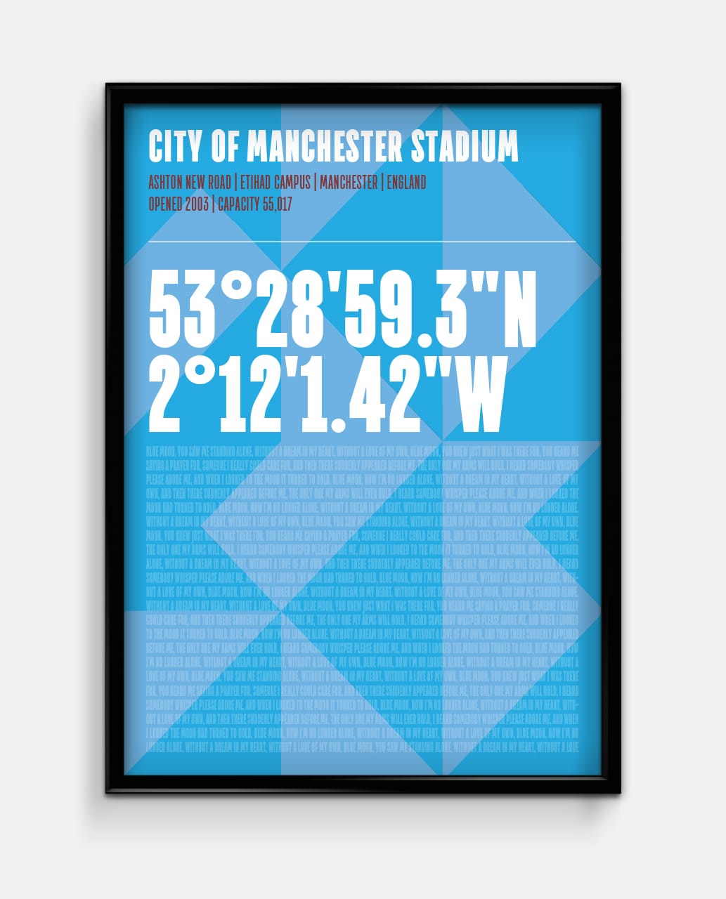 City of Manchester Stadium Print