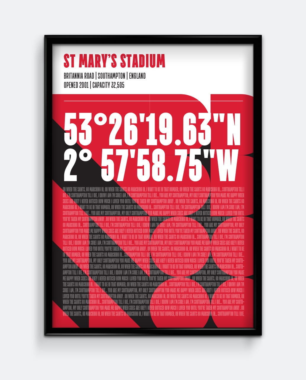 St Mary’s Stadium Print