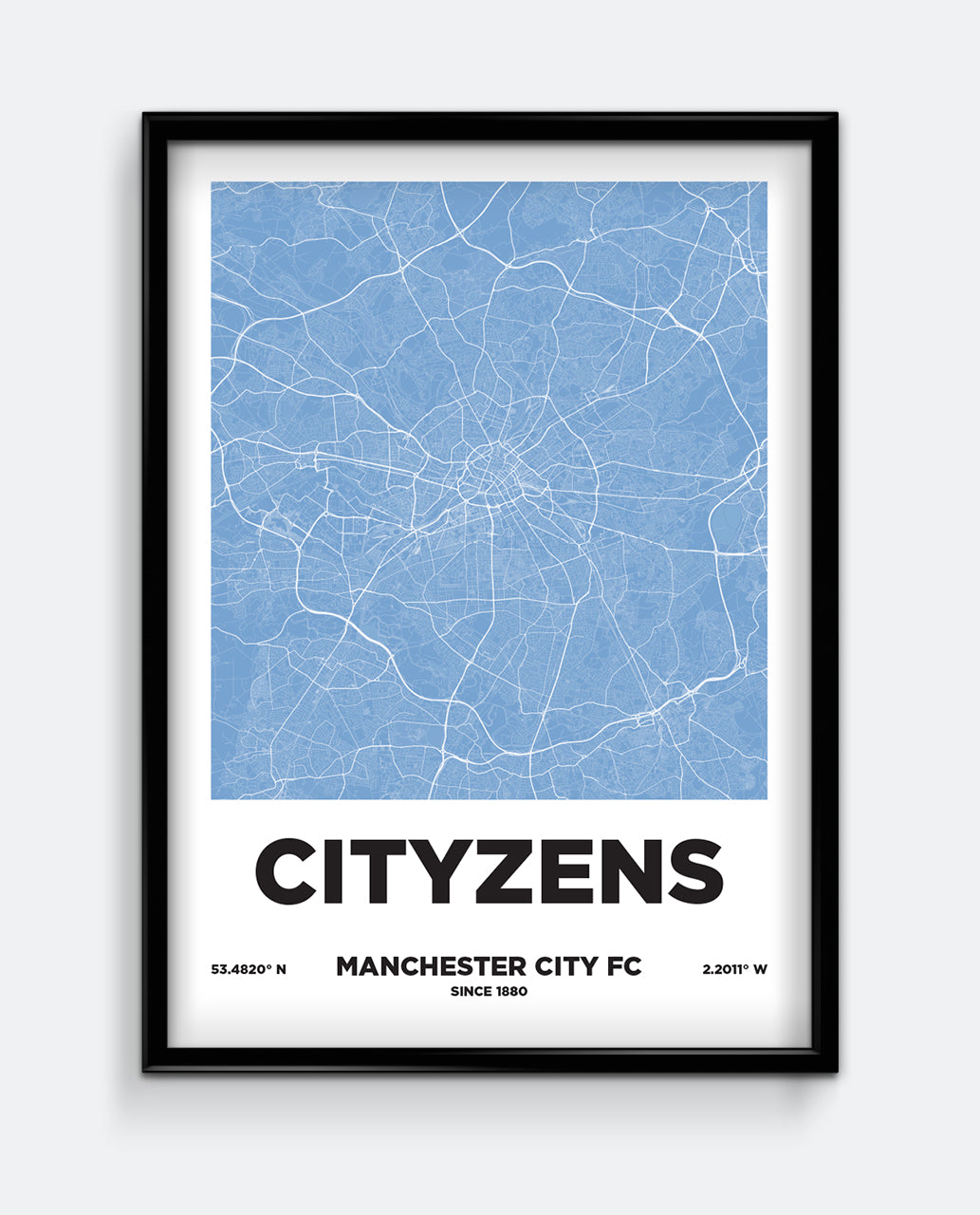 Cityzens Map Print