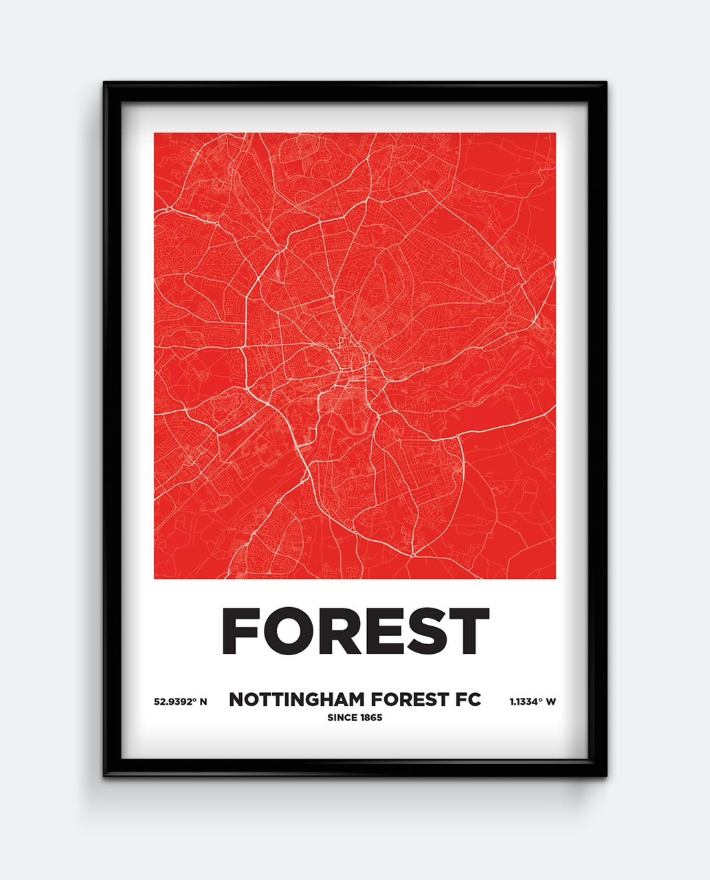 Forest Map Print