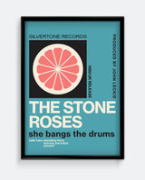 She Bangs the Drums – Stone Roses Inspired Art Print