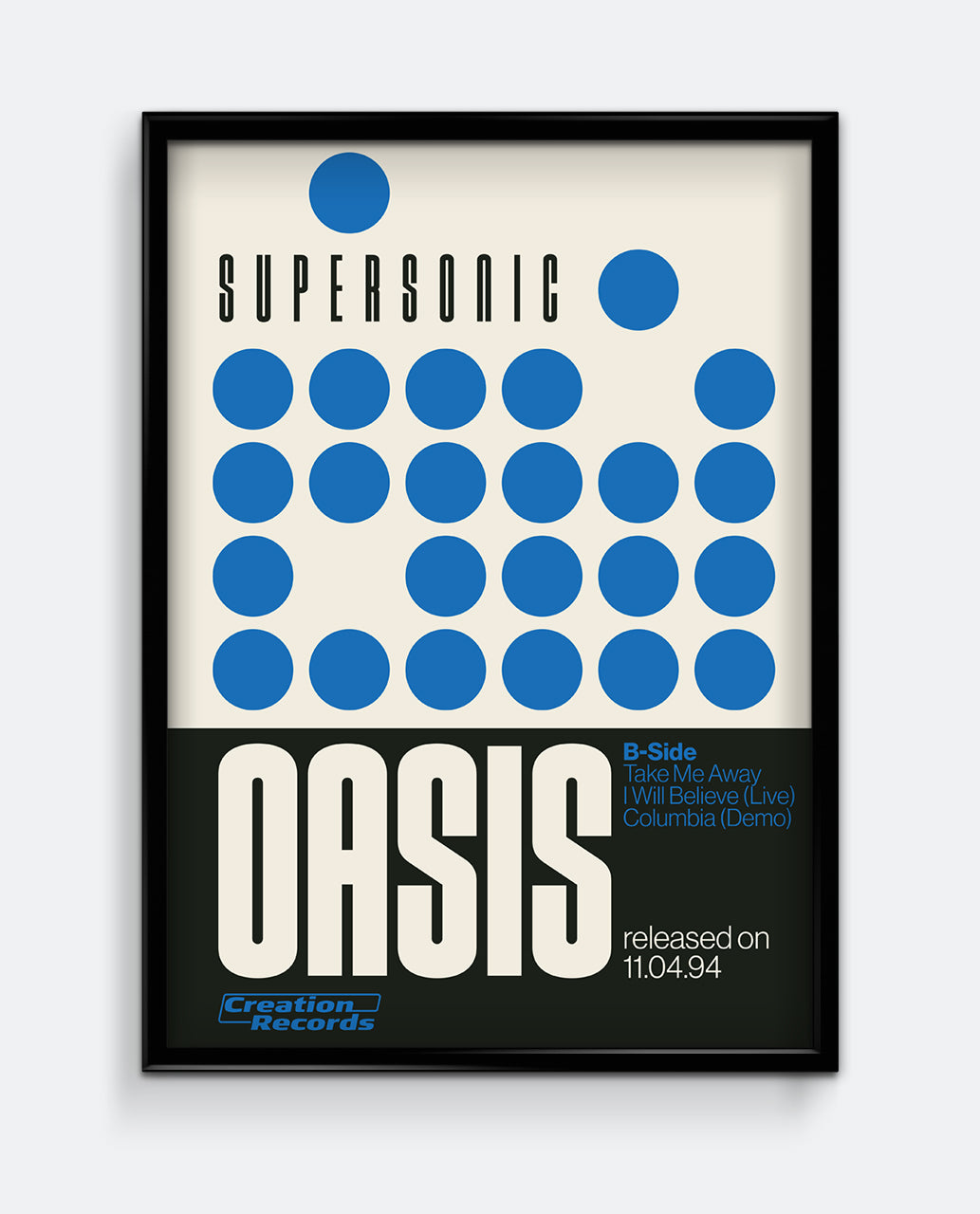 Supersonic – Oasis Inspired Art Print
