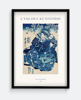 Utagawa Kuniyoshi – Ogiya uchi Hanaogi Art Print