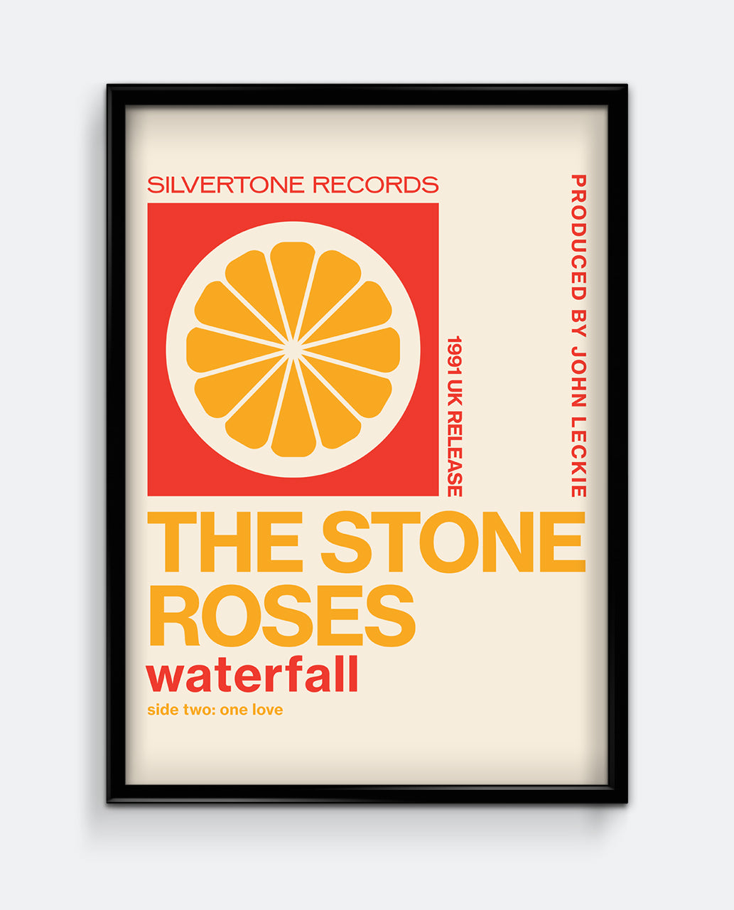 Waterfall – Stone Roses Inspired Art Print – Wallberry