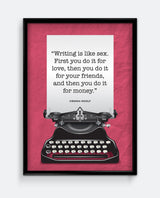 Woolf Quote Print