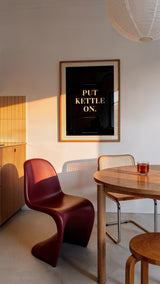 Put Kettle On Yorkshire Print – Cosy Northern Kitchen Wall Art