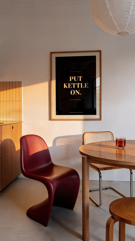 Put Kettle On Yorkshire Print – Cosy Northern Kitchen Wall Art