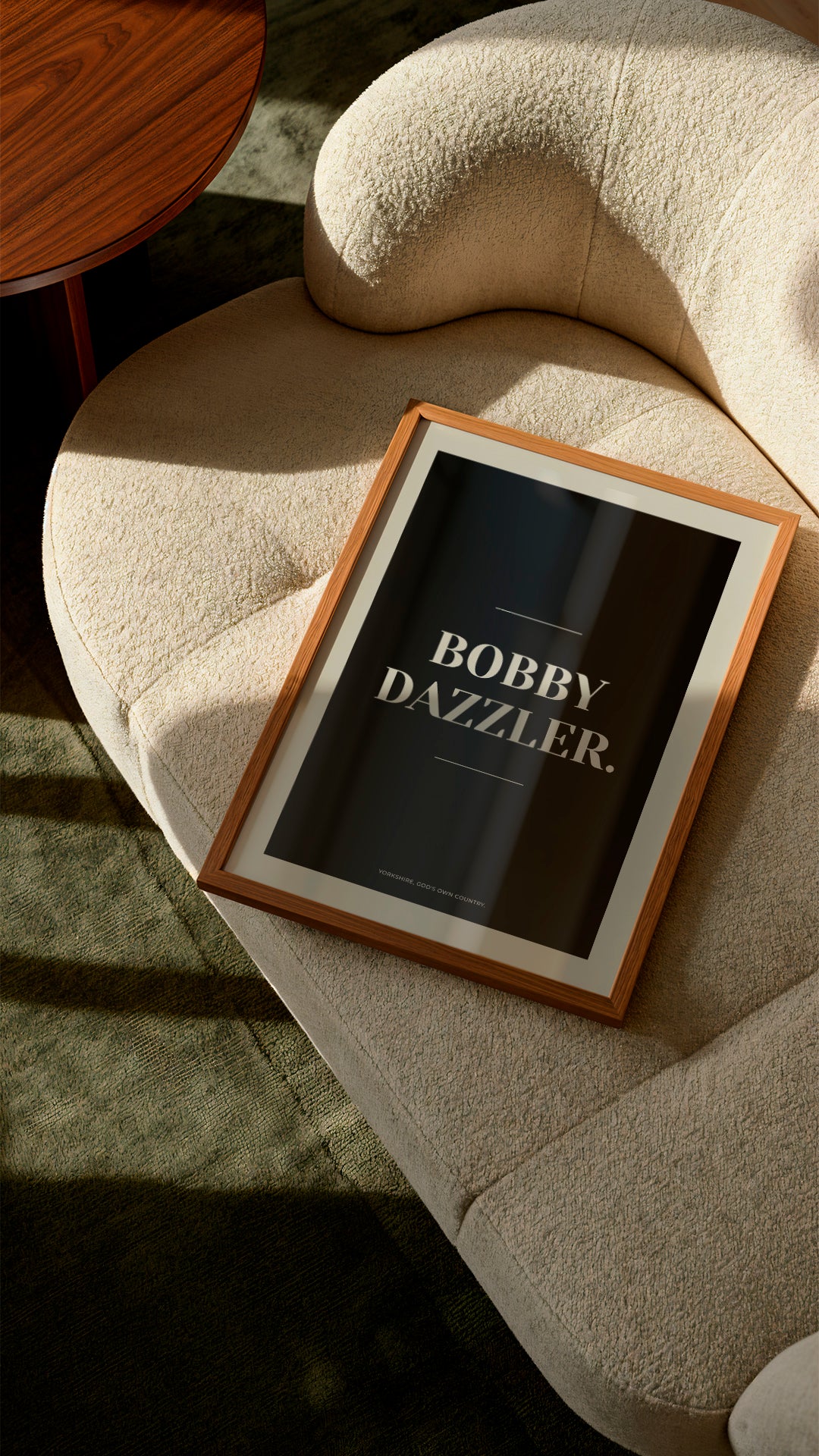 Bobby Dazzler Yorkshire Print – Classic Northern Compliment Wall Art