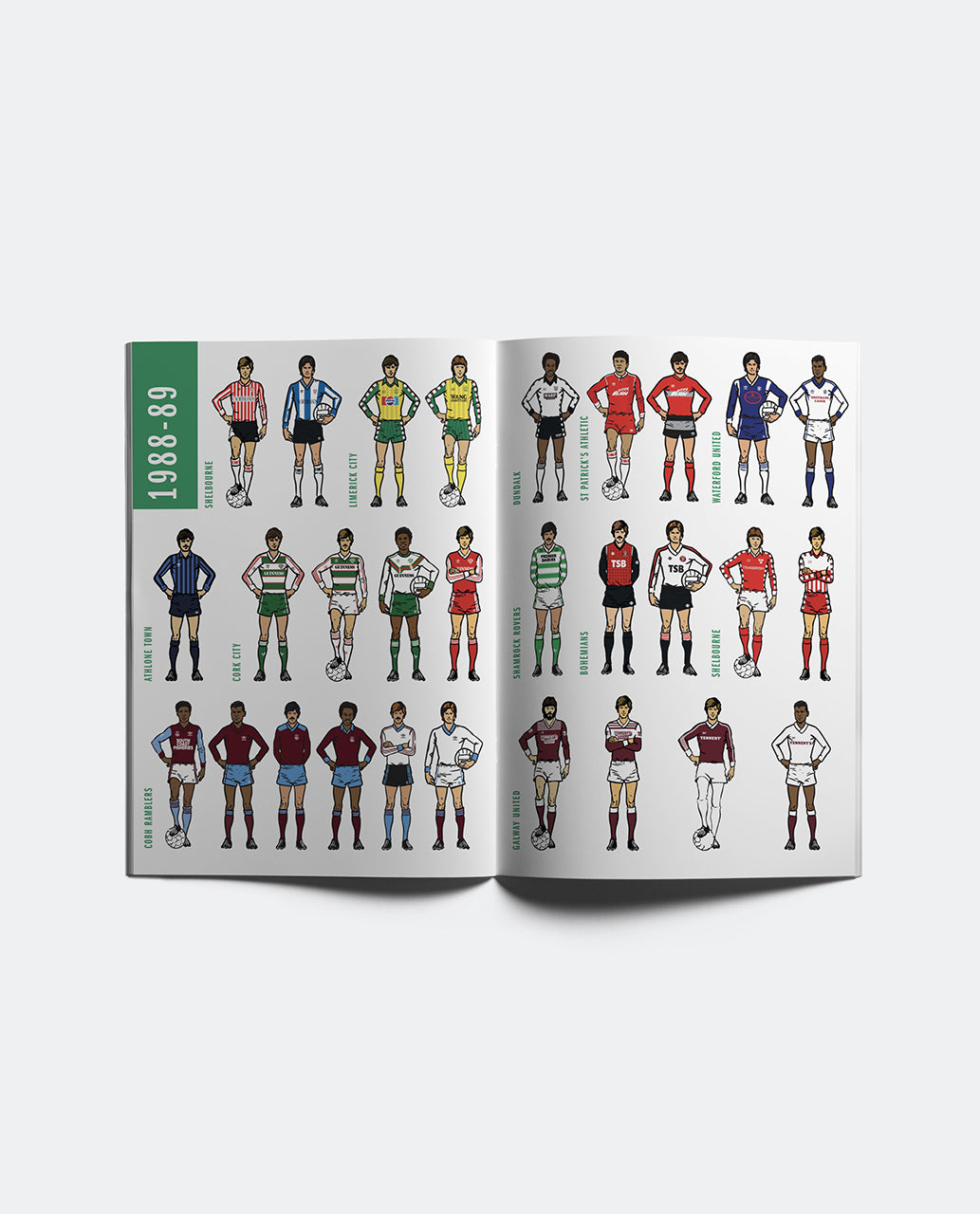 The League of Ireland 1980–1990: An Illustrated History by Peter O'Toole & Bartley Ramsay