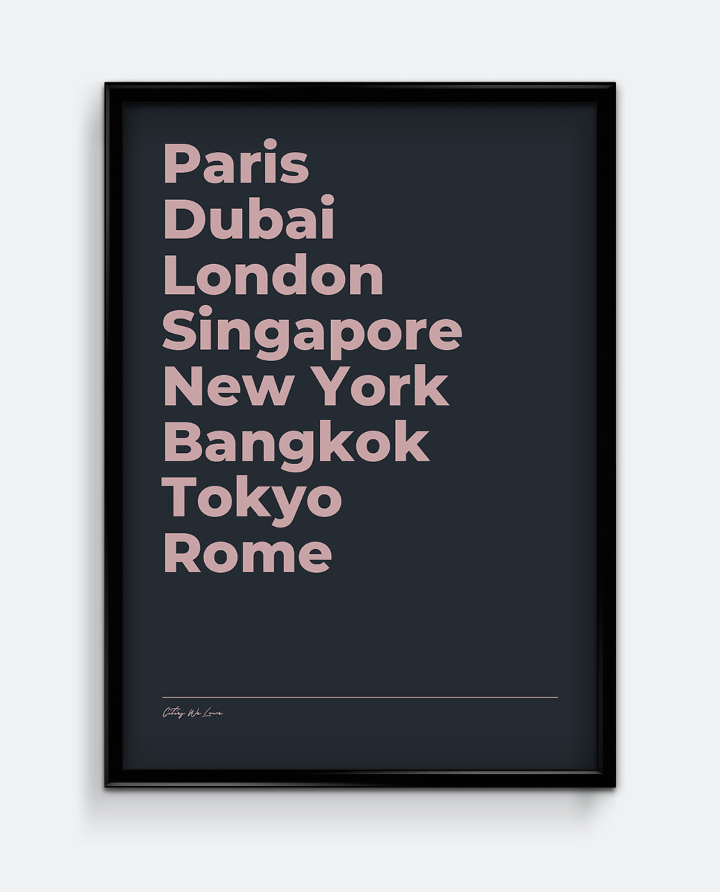 Personalised Cities Print #1
